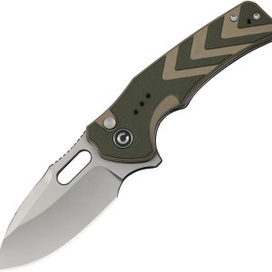 Vexron Button Lock Grn/Tan