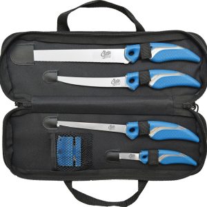 Cuda 6pc Knife/Sharpener Set