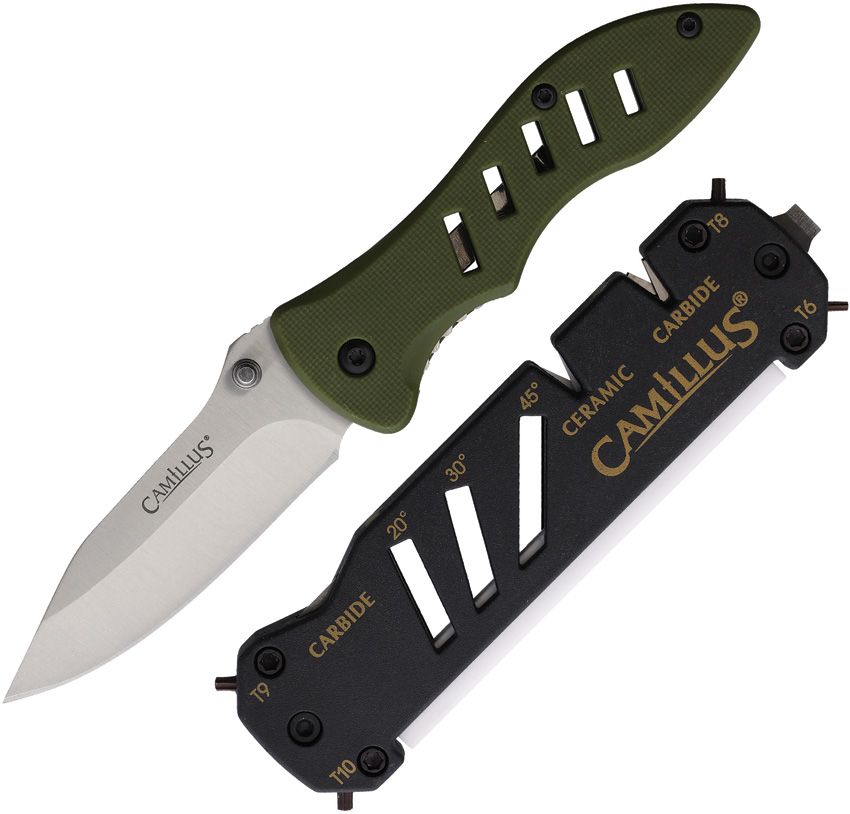 Field Linerlock/SharpenerCombo