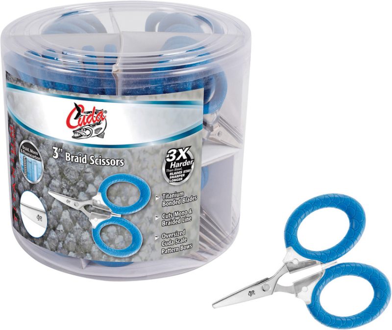 Cuda Bucket 50 Braid Scissors | Caveman Blades