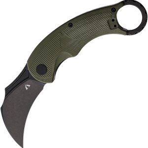 Falcon Linerlock Grn G10