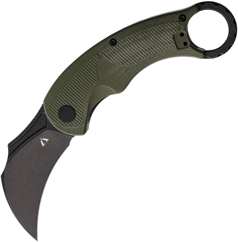 Falcon Linerlock Grn G10