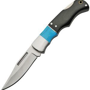 Lockback Black Pakkawood