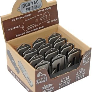 Dog Tag Cutter Folder 12Pc
