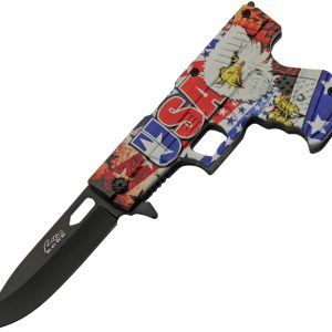 Gun Linerlock A/O Eagle