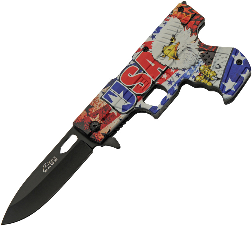 Gun Linerlock A/O Eagle