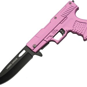 Gun Linerlock Pink