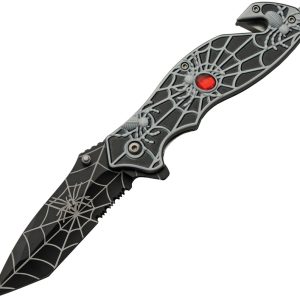 Spider Web Linerlock A/O Black