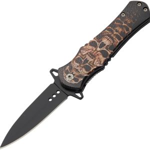 Skull Linerlock A/O Stacked