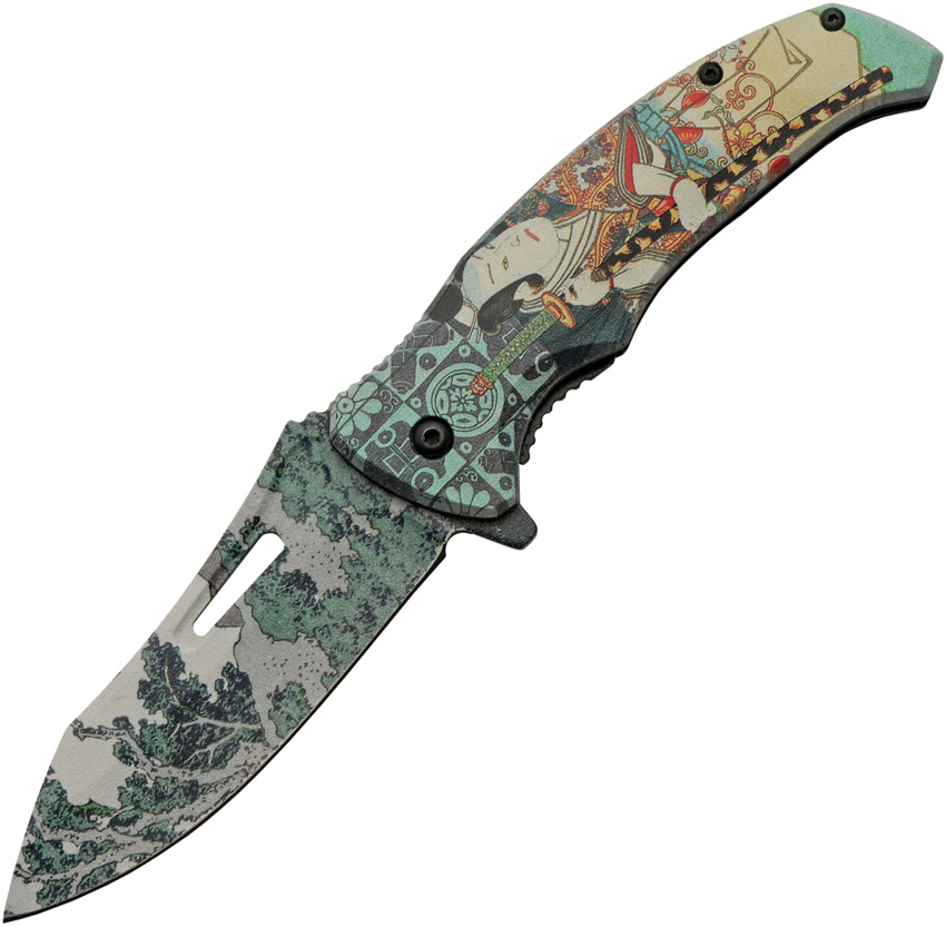 Forest Samurai Linerlock A/O