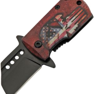 Money Clip Framelock A/O Skull