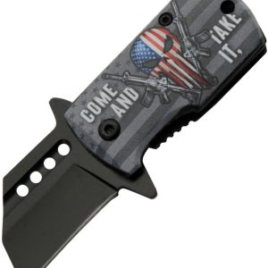 Money Clip Framelock A/O Skull