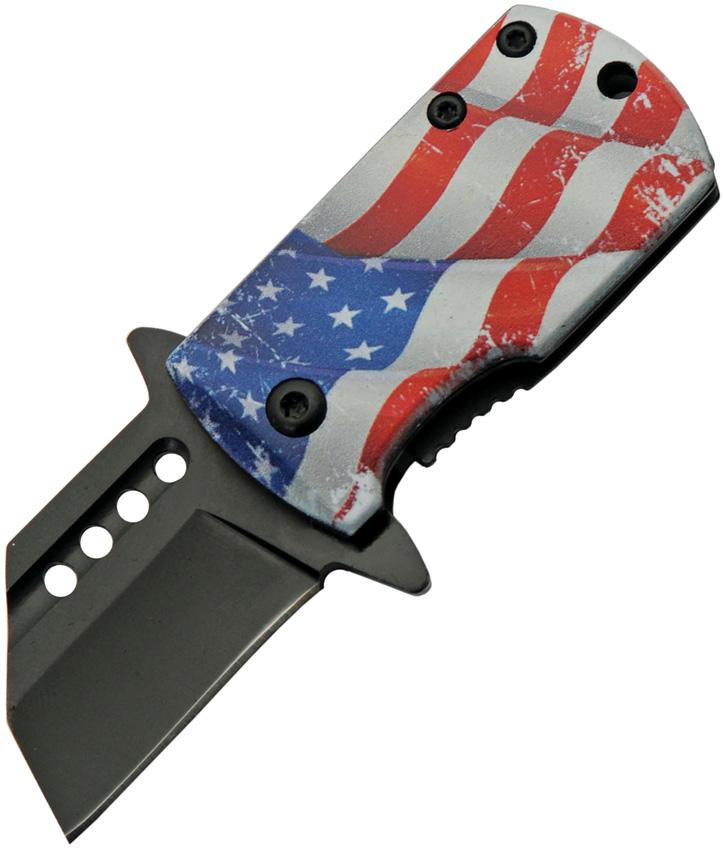 Money Clip Framelock A/O Flag