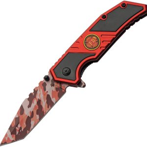 Fire Fighter Camo Linerlock