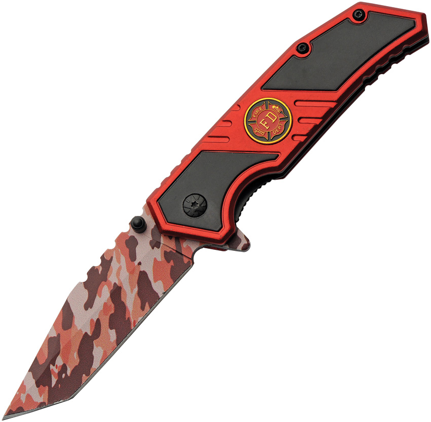 Fire Fighter Camo Linerlock