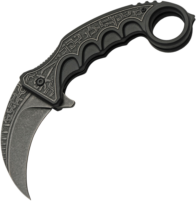 Gothic Karambit Linerlock Blk