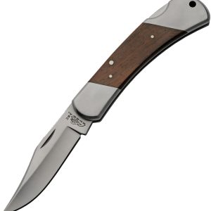 Lockback Brown Wood