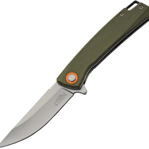 Linerlock Green Micarta