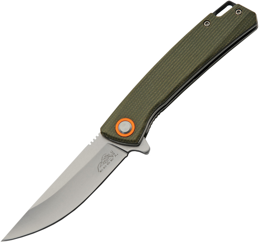 Linerlock Green Micarta