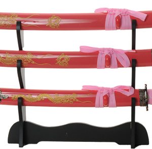 Gold Dragon Samurai Set Pink