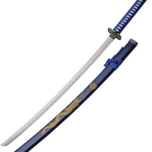 Gold Dragon Samurai Blue