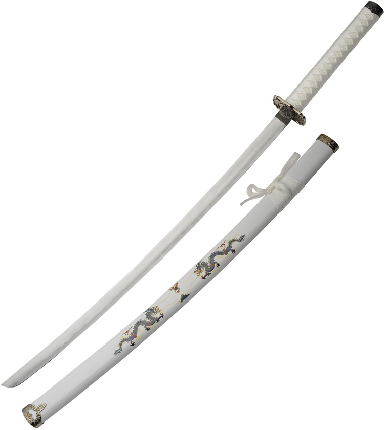 Double Dragon Samurai White