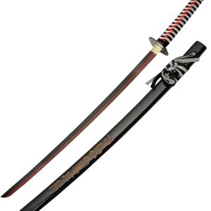 White Decorative Samurai Sword