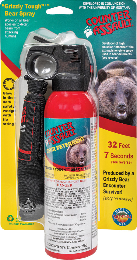 Bear Spray Canister 8.1oz