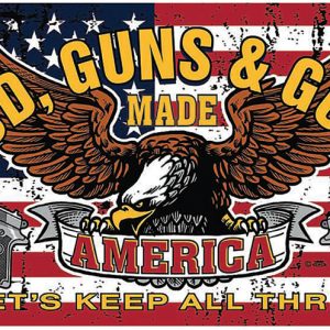 God, Guns, & Guts Flag