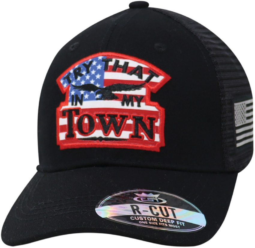 Hat Try That In My Town Blk