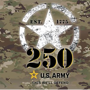 Army 250TH Anniv Flag