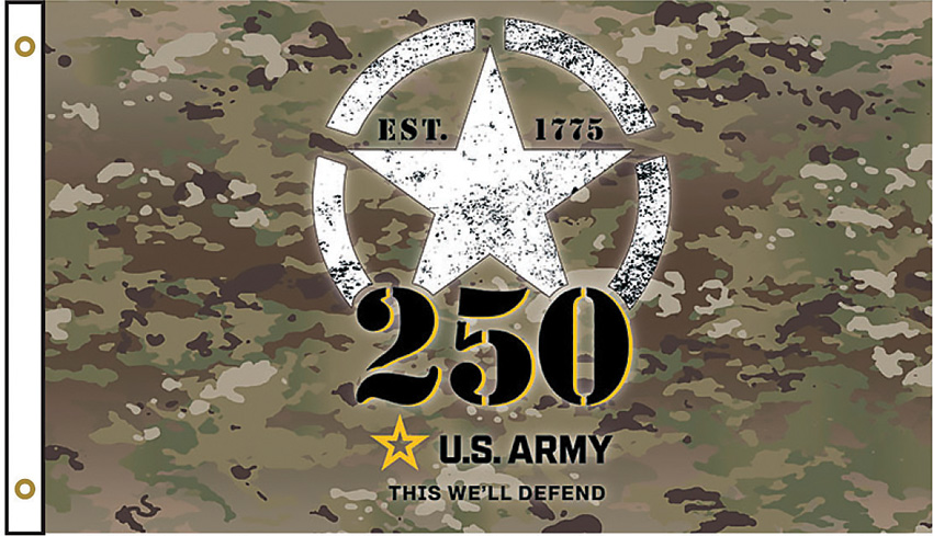 Army 250TH Anniv Flag