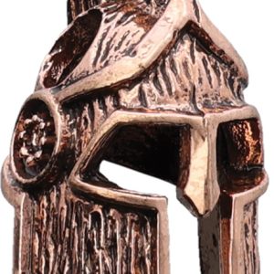 Spartan Helmet Bead Copper