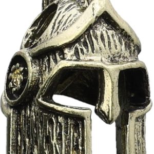Spartan Helmet Bead Gold