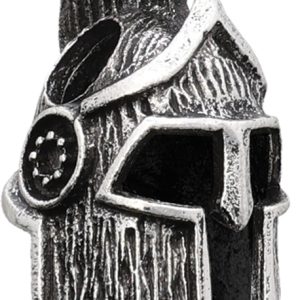 Spartan Helmet Bead Silver