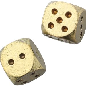 Small Brass Dice