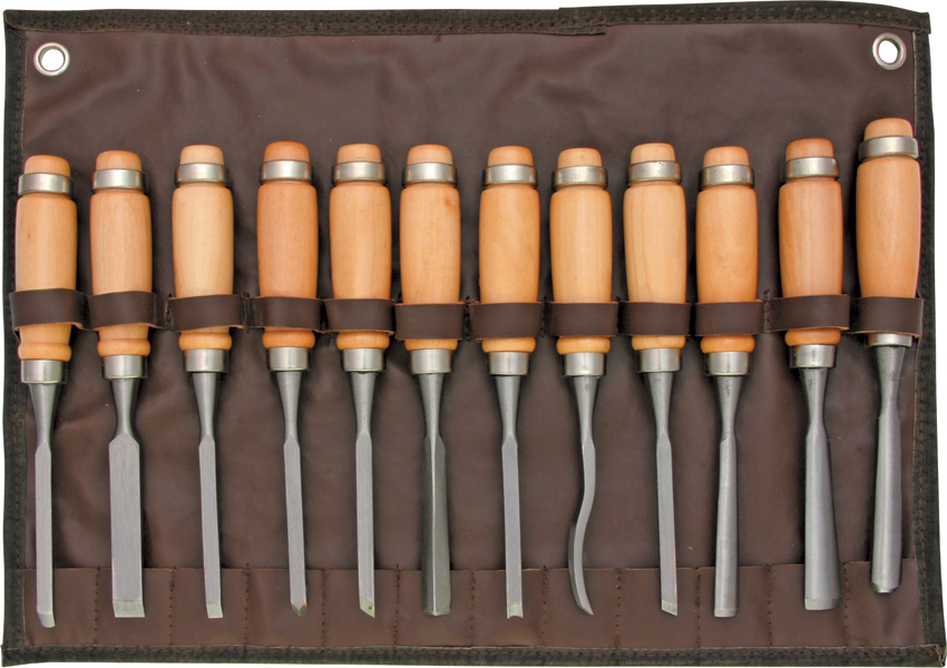 12 Piece Carving Chisel Set