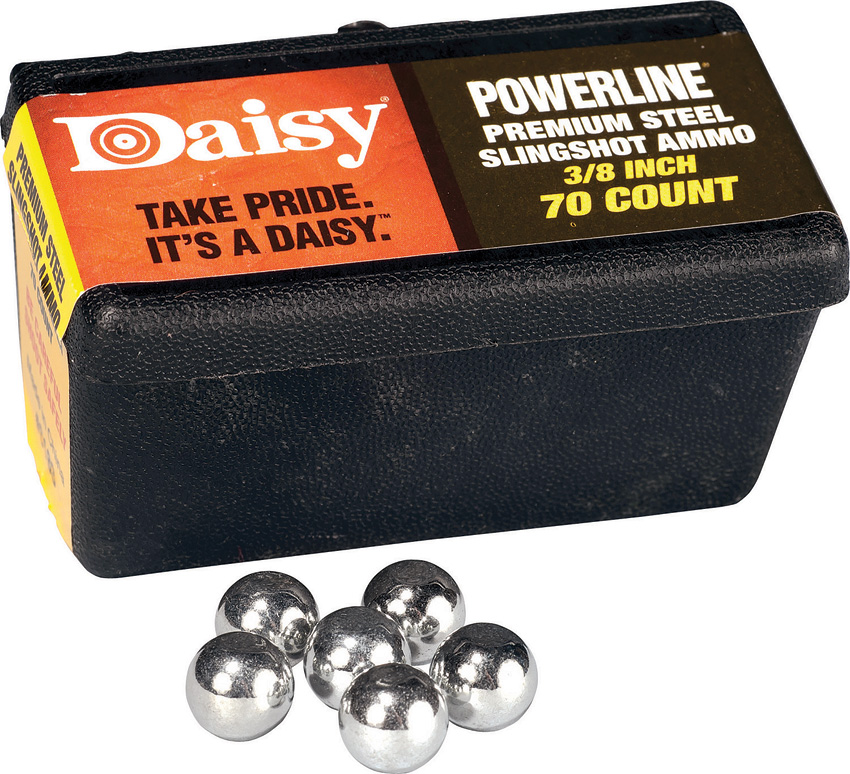 Steel Slingshot Ammo .38in