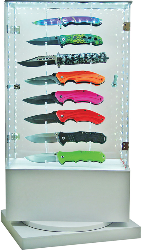 Display Case with LED Lights