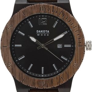 Wood Watch Blk
