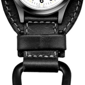 Leather Hanger Watch Black