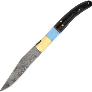Turquoise And Horn Folder