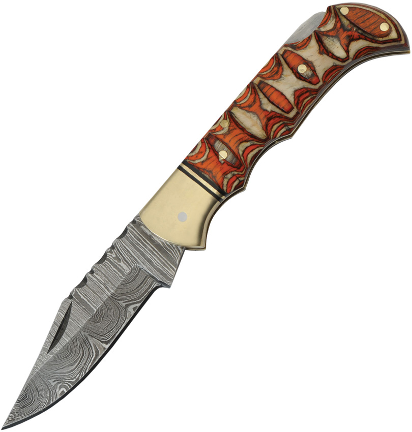 Twisted Wood Lockback
