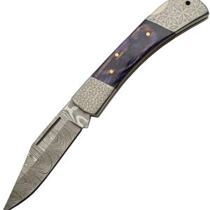 Opal Blue Lockback