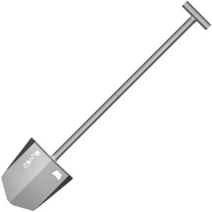 The Nomad Shovel Silver
