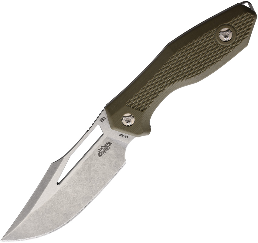 Widow Maker Green Micarta