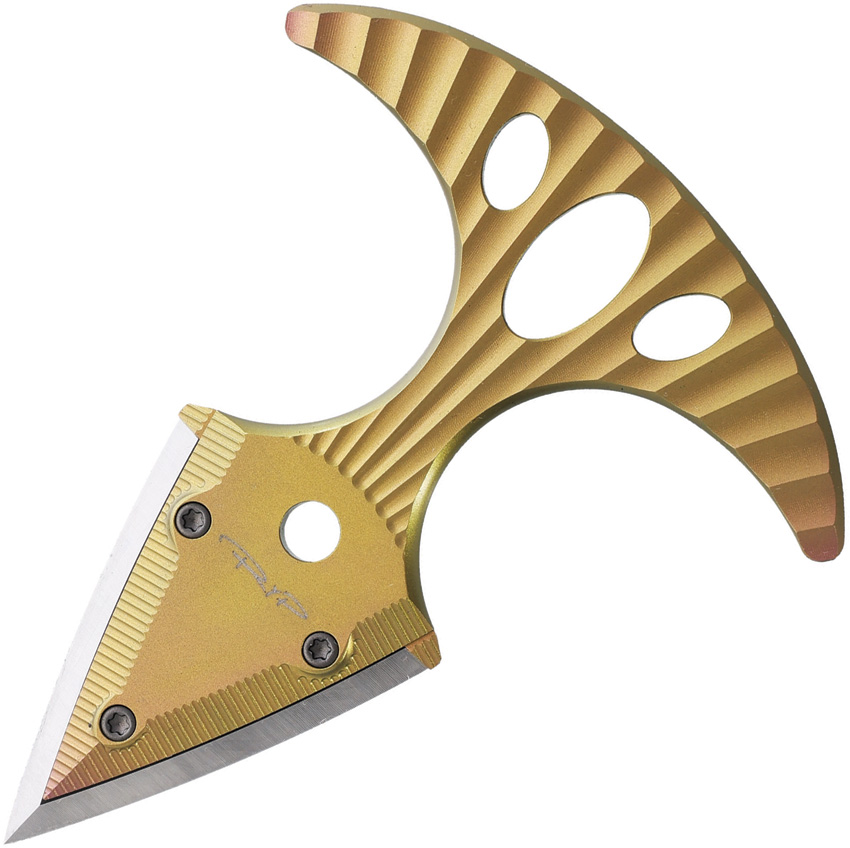 HIT Dagger Ti M390 Gold