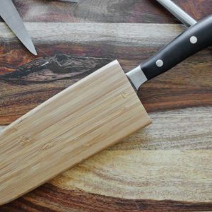 Magnetic Bamboo Santoku Sheath
