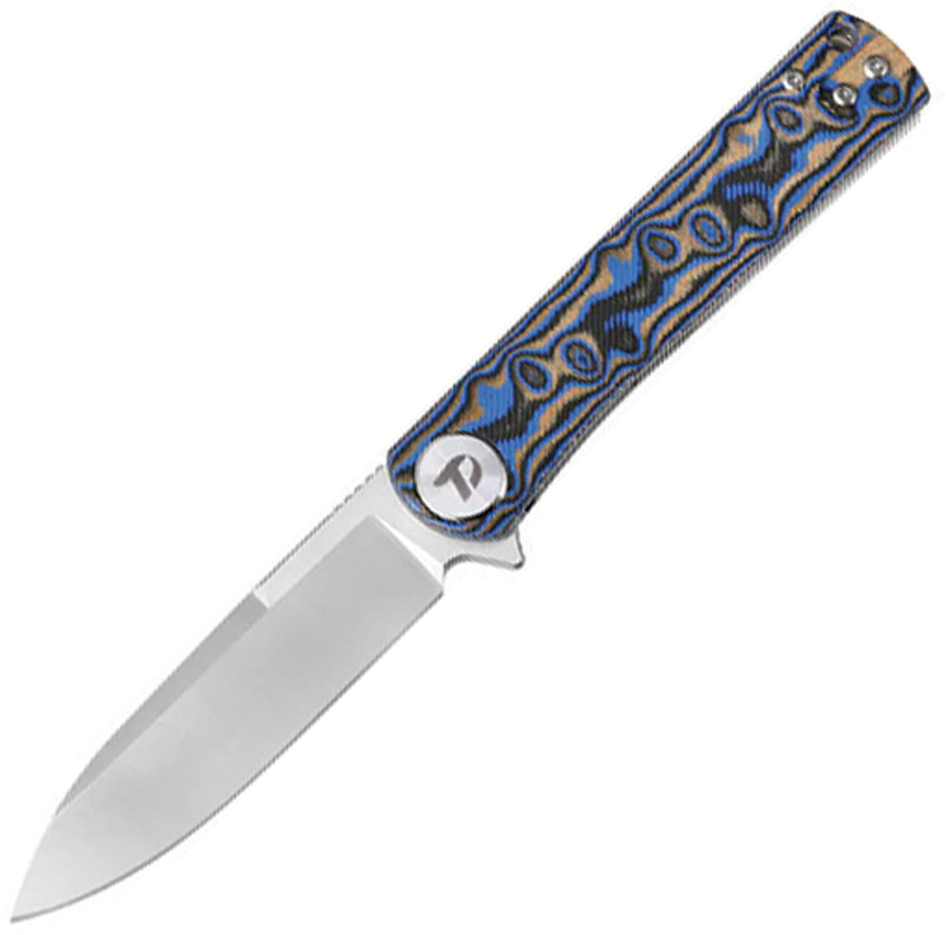 Linerlock Blue Micarta