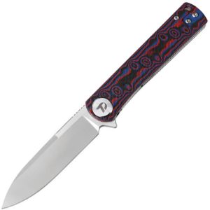 Linerlock Red Micarta